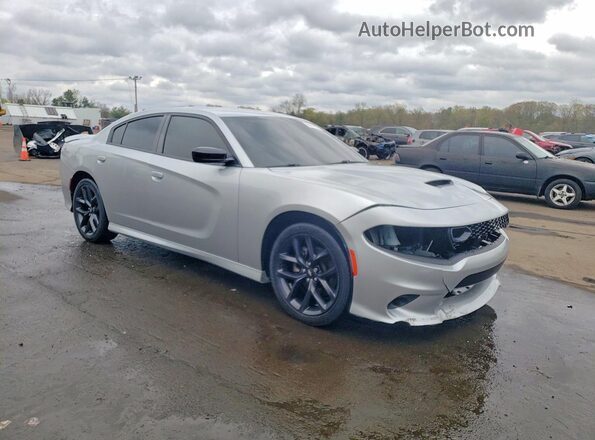 2C3CDXHG3MH628734 2021 DODGE CHARGER Silver წინა მარჯვენა