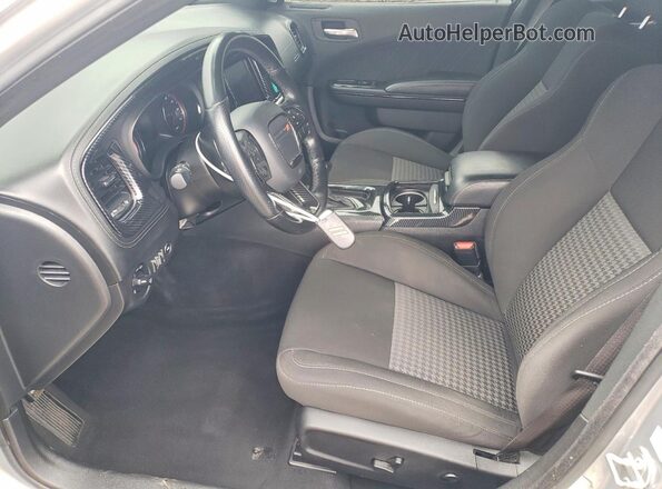 2C3CDXHG3MH628734 2021 DODGE CHARGER Silver წინა სალონის ხედი