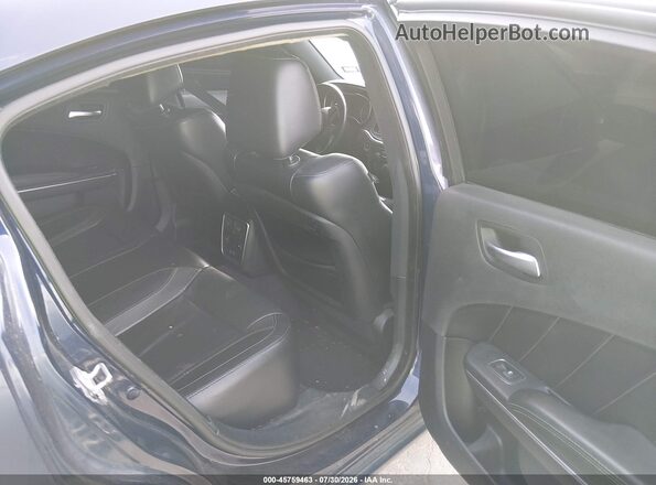 2C3CDXHG4GH163739 2016 DODGE CHARGER Blue Widok naklejki z numerem VIN