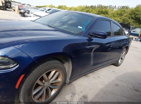 2C3CDXHG4GH163739 2016 DODGE CHARGER Blue Widok wnętrza 360 stopni