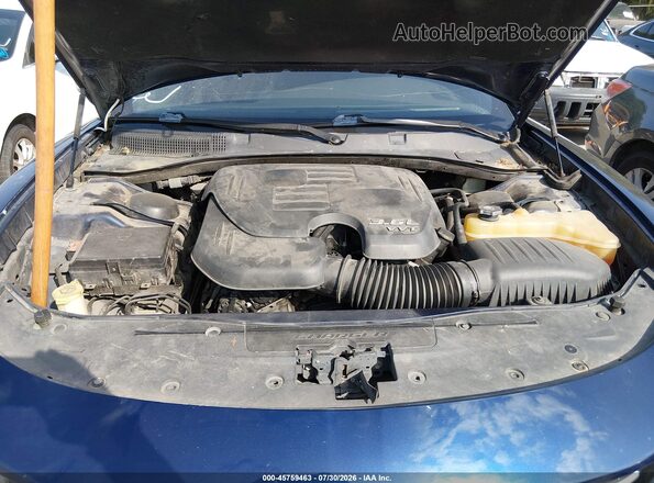 2C3CDXHG4GH163739 2016 DODGE CHARGER Blue Widok z tyłu