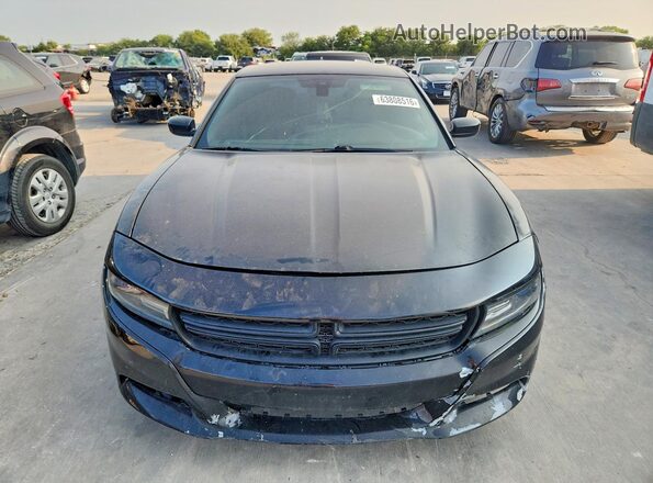 2C3CDXHG4GH355307 2016 DODGE CHARGER Черный Вид спереди