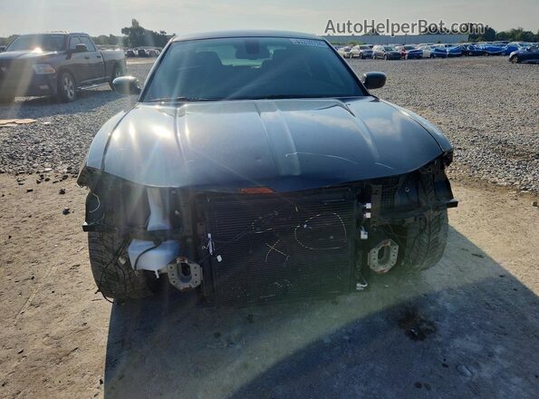 2C3CDXHG4GH356344 2016 DODGE CHARGER Black Widok z przodu