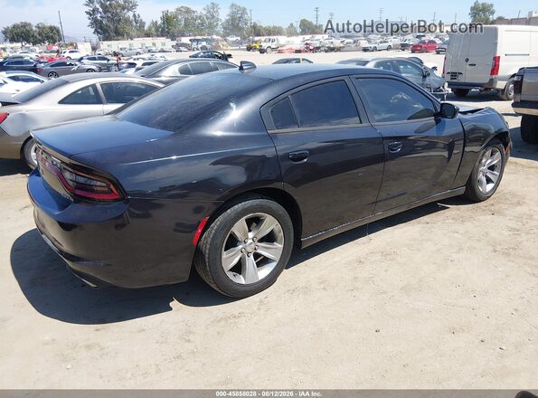 2C3CDXHG4HH574964 2017 DODGE CHARGER Black Задня права чверть