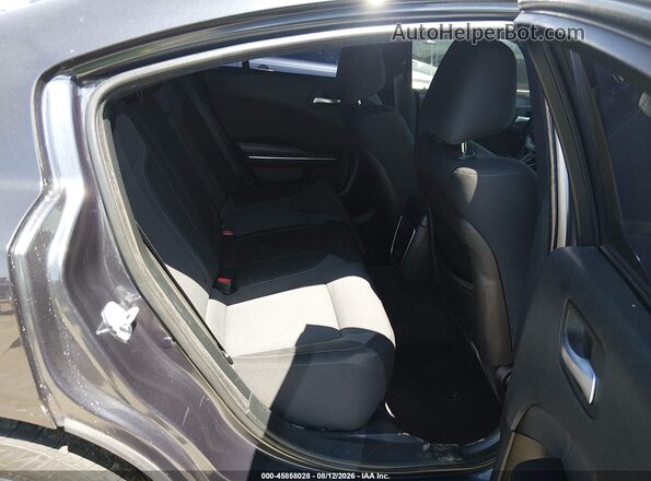 2C3CDXHG4HH574964 2017 DODGE CHARGER Black Вид наклейки з VIN-кодом
