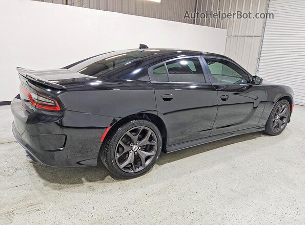2C3CDXHG4KH527036 2019 DODGE CHARGER Black Tył prawy