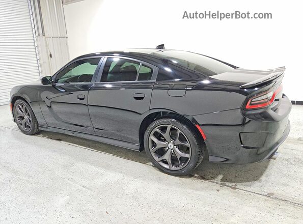 2C3CDXHG4KH527036 2019 DODGE CHARGER Black Tył lewy