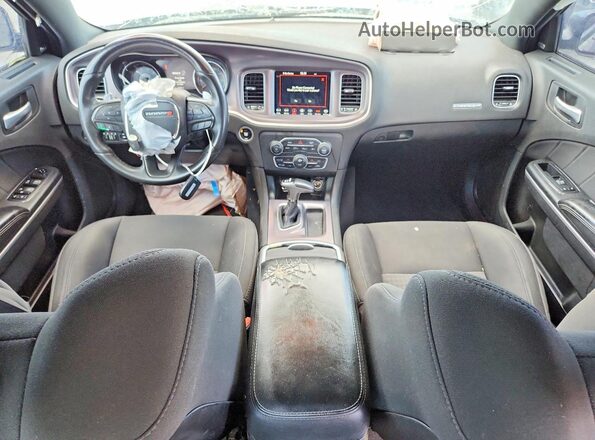 2C3CDXHG4KH583848 2019 DODGE CHARGER Gray Widok deski rozdzielczej
