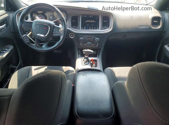 2C3CDXHG4KH615035 2019 DODGE CHARGER Charcoal Dashboard view