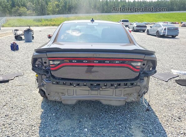 2C3CDXHG4KH615035 2019 DODGE CHARGER Charcoal Rear view