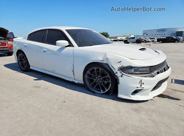 2C3CDXHG4KH622356 2019 DODGE CHARGER White Przód prawy