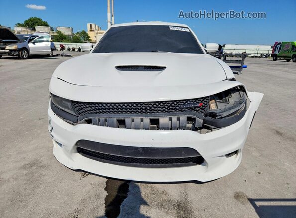2C3CDXHG4KH622356 2019 DODGE CHARGER White Widok z przodu