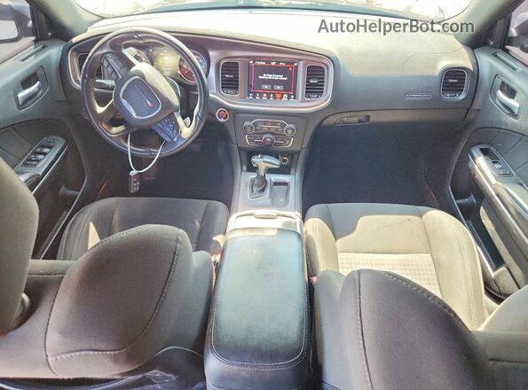 2C3CDXHG4KH622356 2019 DODGE CHARGER White Widok deski rozdzielczej