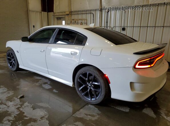 2C3CDXHG4KH747017 2019 DODGE CHARGER White Tył lewy
