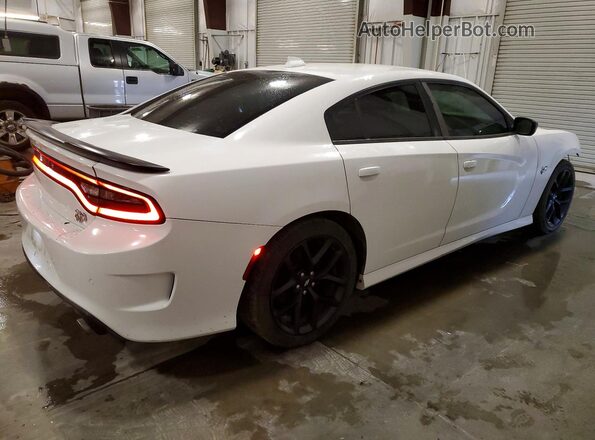 2C3CDXHG4KH747017 2019 DODGE CHARGER White Tył prawy