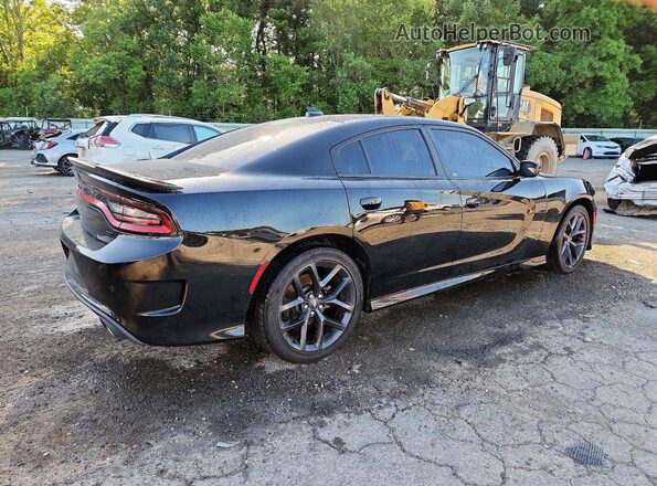 2C3CDXHG4MH530375 2021 DODGE CHARGER Black Rear right