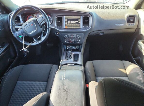 2C3CDXHG4MH530375 2021 DODGE CHARGER Black Dashboard view