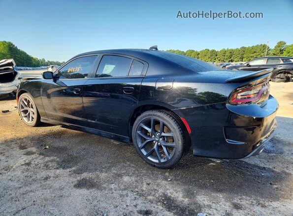 2C3CDXHG4MH530375 2021 DODGE CHARGER Black Rear left