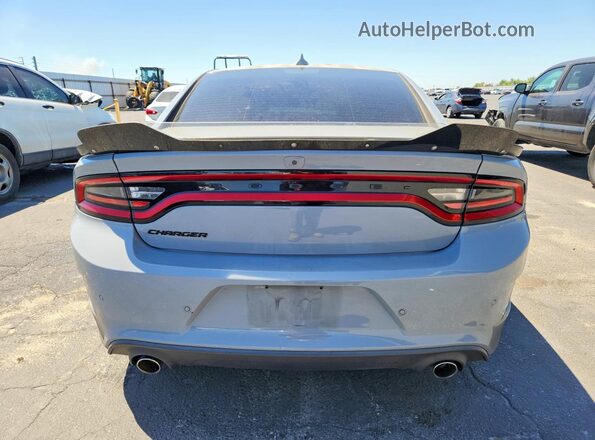 2C3CDXHG4MH569192 2021 DODGE CHARGER Gray Rear view