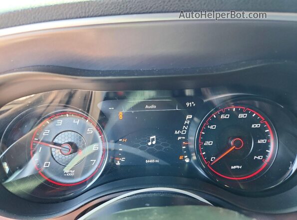 2C3CDXHG4MH569192 2021 DODGE CHARGER Gray Instrument cluster view