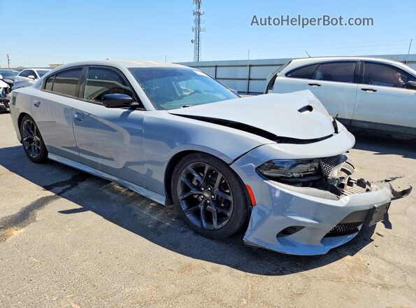 2C3CDXHG4MH569192 2021 DODGE CHARGER Gray Front right
