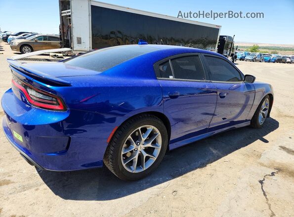 2C3CDXHG4NH192638 2022 DODGE CHARGER Blue Trasero derecho