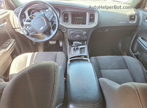 2C3CDXHG4NH192638 2022 DODGE CHARGER Blue Vista del salpicadero