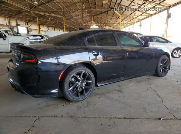 2C3CDXHG4NH221636 2022 DODGE CHARGER Black Front view