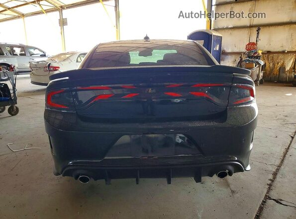 2C3CDXHG4NH221636 2022 DODGE CHARGER Black Rear interior view