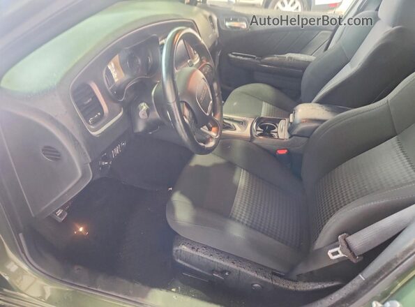 2C3CDXHG4NH240770 2022 DODGE CHARGER Green Սալոնի դիմացի տեսք