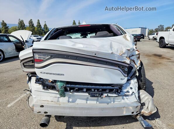 2C3CDXHG4PH523138 2023 DODGE CHARGER White Вид ззаду