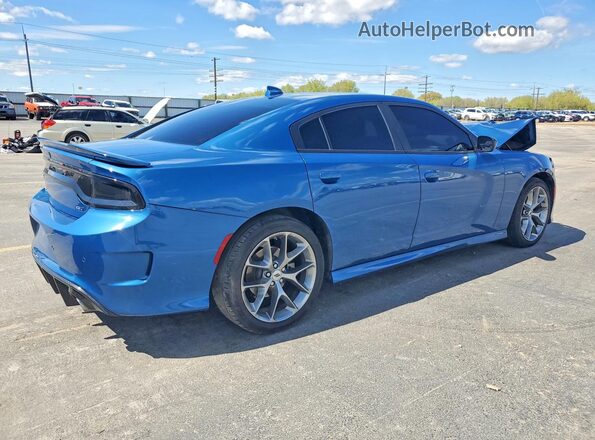 2C3CDXHG4PH566247 2023 DODGE CHARGER Blue Rear right