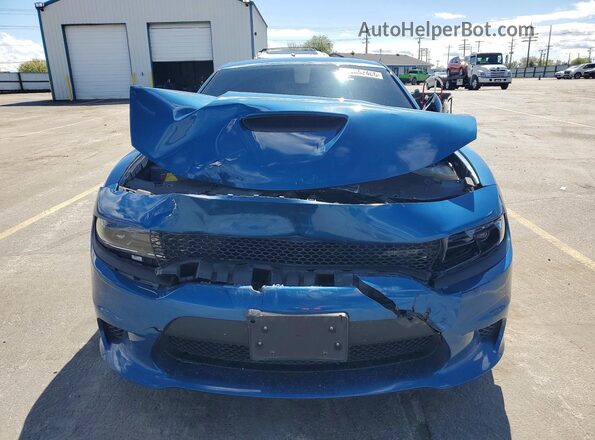 2C3CDXHG4PH566247 2023 DODGE CHARGER Blue Front view