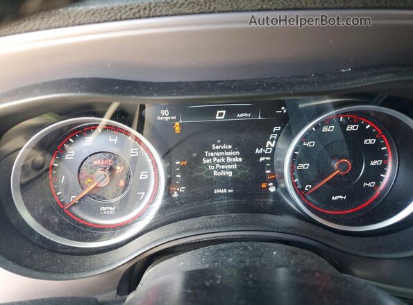 2C3CDXHG4PH566247 2023 DODGE CHARGER Blue Instrument cluster view