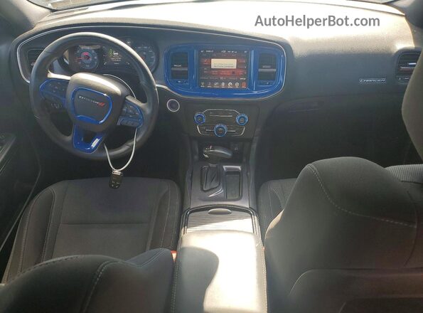 2C3CDXHG5GH115151 2016 DODGE CHARGER Blue Vista del salpicadero