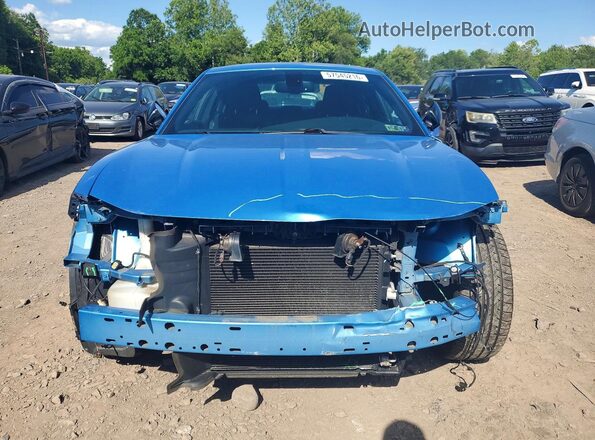 2C3CDXHG5GH115151 2016 DODGE CHARGER Blue Vista frontal