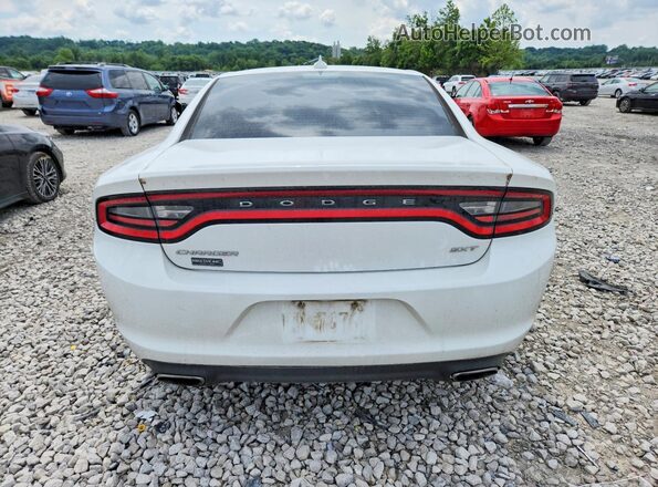 2C3CDXHG5GH129471 2016 DODGE CHARGER White Հետևի տեսք