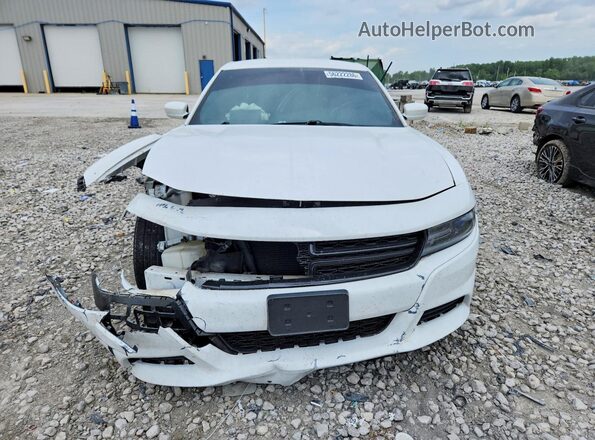 2C3CDXHG5GH129471 2016 DODGE CHARGER White Դիմացի տեսք