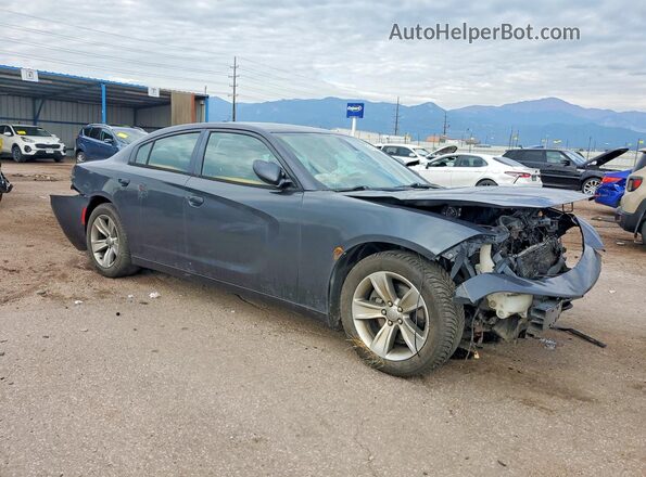 2C3CDXHG5GH191999 2016 DODGE CHARGER Charcoal Przód prawy