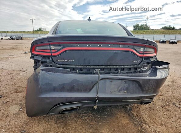 2C3CDXHG5GH191999 2016 DODGE CHARGER Charcoal Widok z tyłu