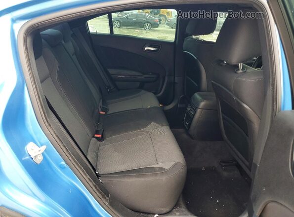 2C3CDXHG5GH210843 2016 DODGE CHARGER Blue Հետևի նստատեղերի տեսք