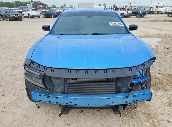 2C3CDXHG5GH210843 2016 DODGE CHARGER Blue Դիմացի տեսք