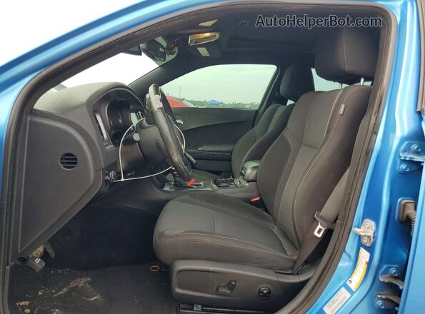 2C3CDXHG5GH210843 2016 DODGE CHARGER Blue Սալոնի դիմացի տեսք