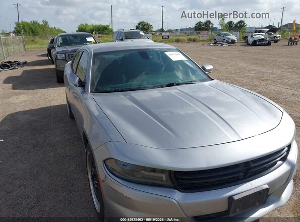 2C3CDXHG5GH302017 2016 DODGE CHARGER Silver Vista frontal