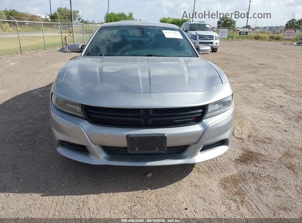 2C3CDXHG5GH302017 2016 DODGE CHARGER Silver Vista interior trasera