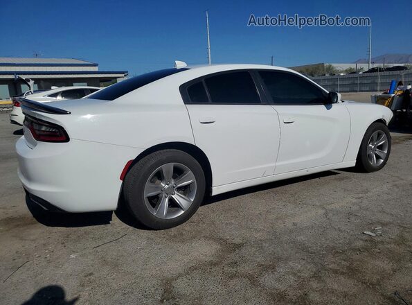 2C3CDXHG5GH339360 2016 DODGE CHARGER Белый Задняя правая четверть
