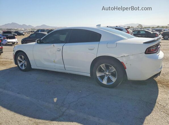2C3CDXHG5GH339360 2016 DODGE CHARGER Белый Задняя левая четверть