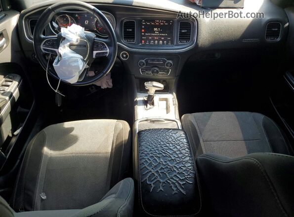 2C3CDXHG5GH346230 2016 DODGE CHARGER White Вид панелі приладів