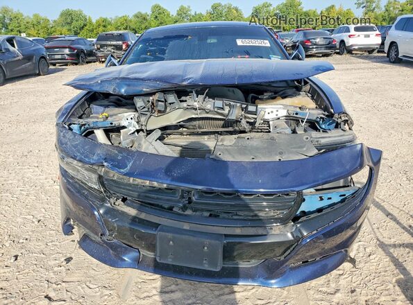 2C3CDXHG5HH593068 2017 DODGE CHARGER Blue Դիմացի տեսք