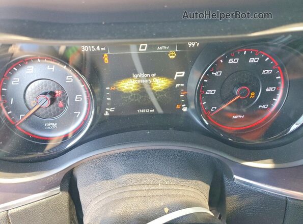 2C3CDXHG5HH593068 2017 DODGE CHARGER Blue Սարքավորումների վահանակի տեսք